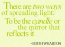 candle or mirror