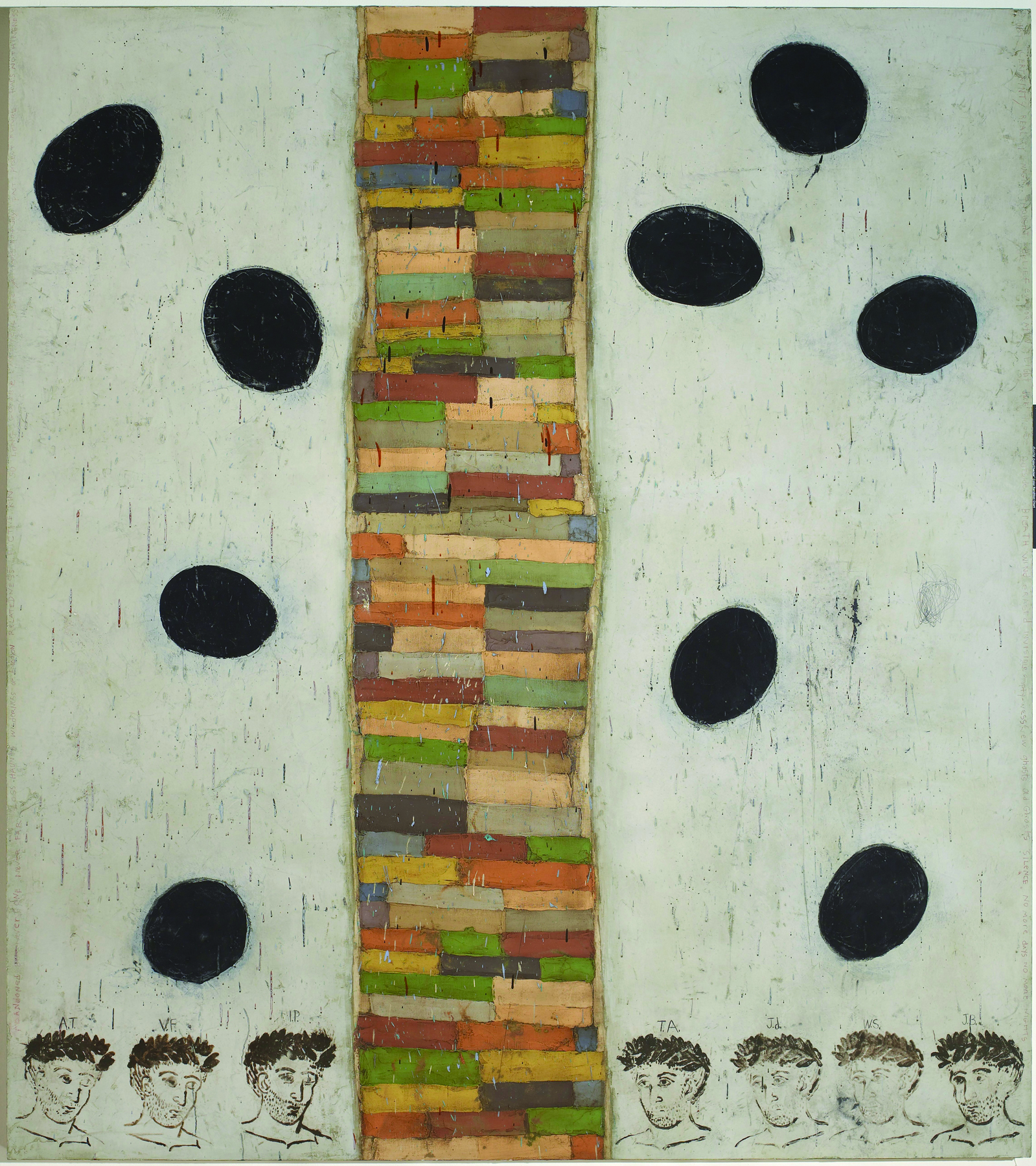 Museum of the African Diaspora :: Gone, 2005 by Squeak Carnwath